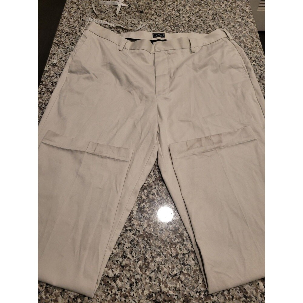 Dockers Pants Mens 42 x 32 Classic Fit Khaki Cotton‎ Straight Cargo Flat Front